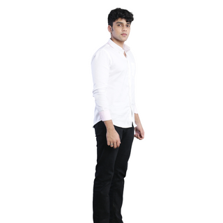 Comfortable Plain White Shirt by WearVega.