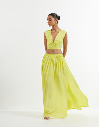 Yellow Bonita Co-Ord Set