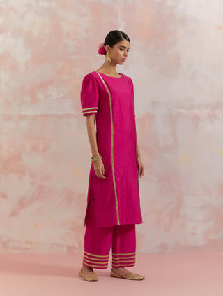 Pink Rukbat Kurta