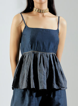 Grey Rigel Top Close View