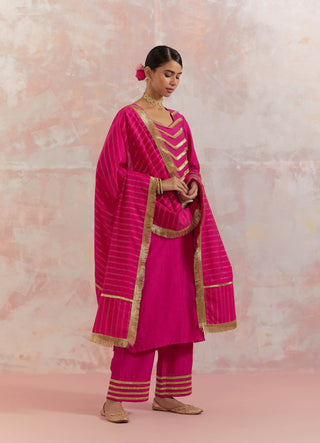 Pink Rooh Kurta Side View