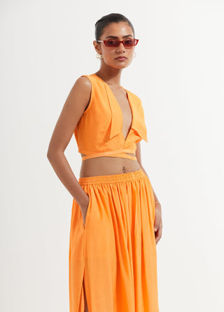 Orange Bonita Co-Ord Set