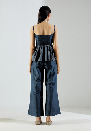 Grey Rigel Co-ord Set Back View