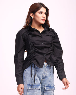 Black String Shirt 