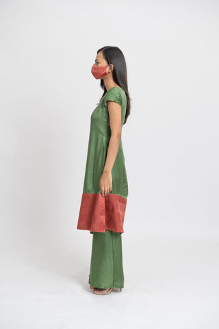 Olive Green Set by WearVega.