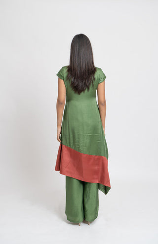 Olive Green Set by WearVega.