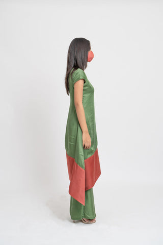 Olive Green Set by WearVega.