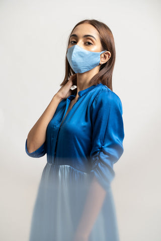 Electric Sky Blue Set by WearVega.