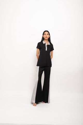 Black-Grey Co-ord Set by WearVega.