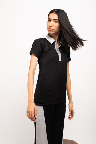 Black-Grey Co-ord Set by WearVega.