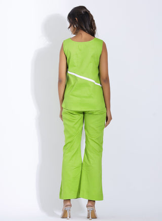 Green_Cotton_Coord_Set Back