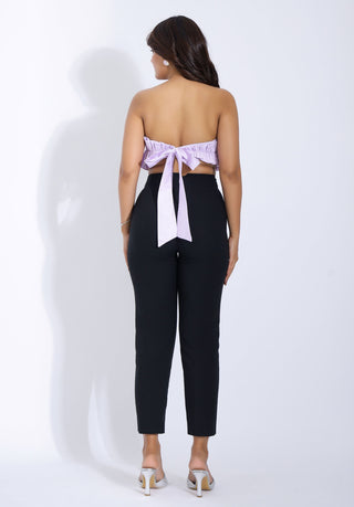 Ruffle Strapless Tube Top