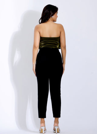 Layered Ruffle Tube Top