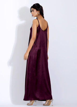 Long Top and Matching Pant Set Back