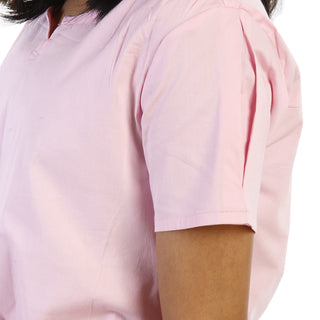 Elegant and simple pink top side view