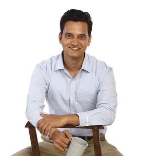 Formal Look Comfortable Blue Shirt by WearVega.