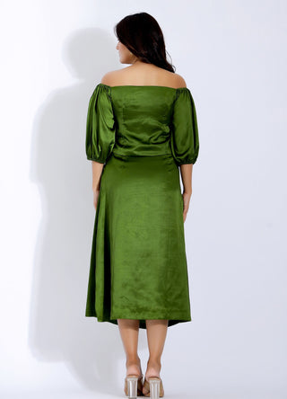 Party Top and Midi Skirt Coord set