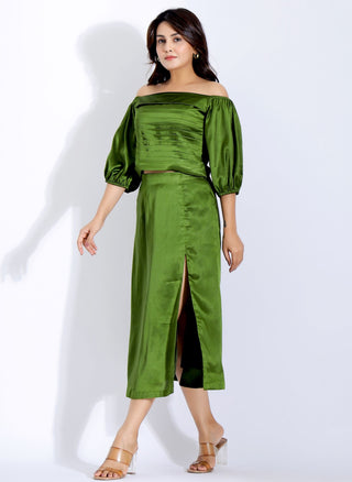 Party Top and Midi Skirt Coord set