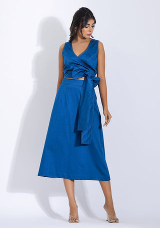 Top and Skirt Coord Set