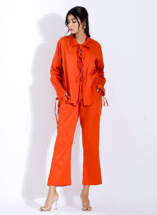 tie up coord set front full