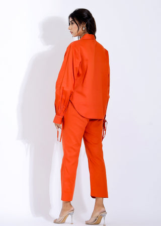 tie up coord set back